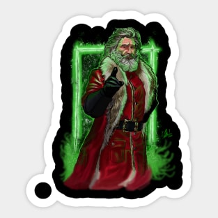 Santa Claus is Back In Town! Sticker